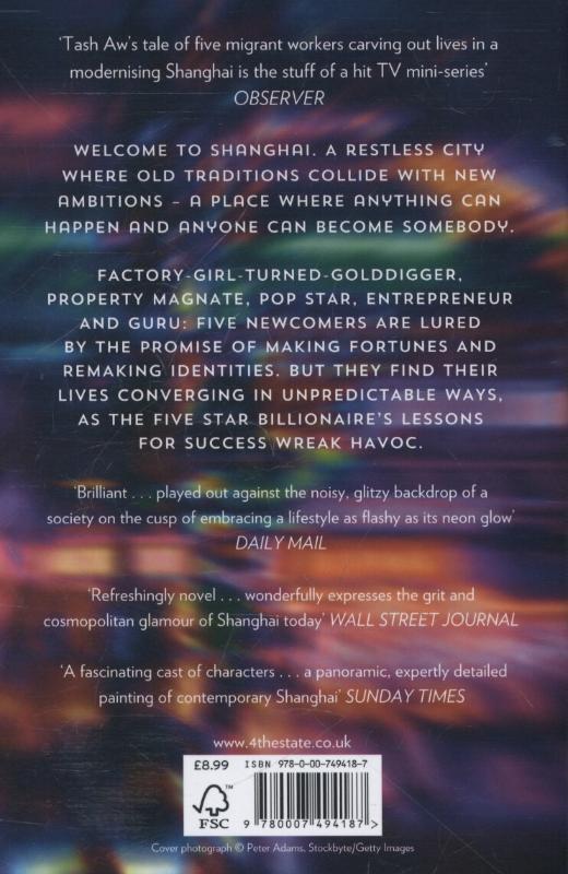 Rückseitencover Five Star Billionaire