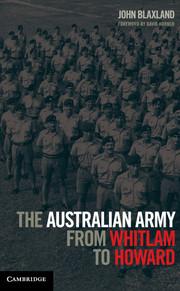 Vorderes Coverbild The Australian Army from Whitlam to Howard