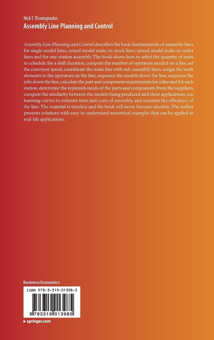 Rückseitencover Assembly Line Planning and Control