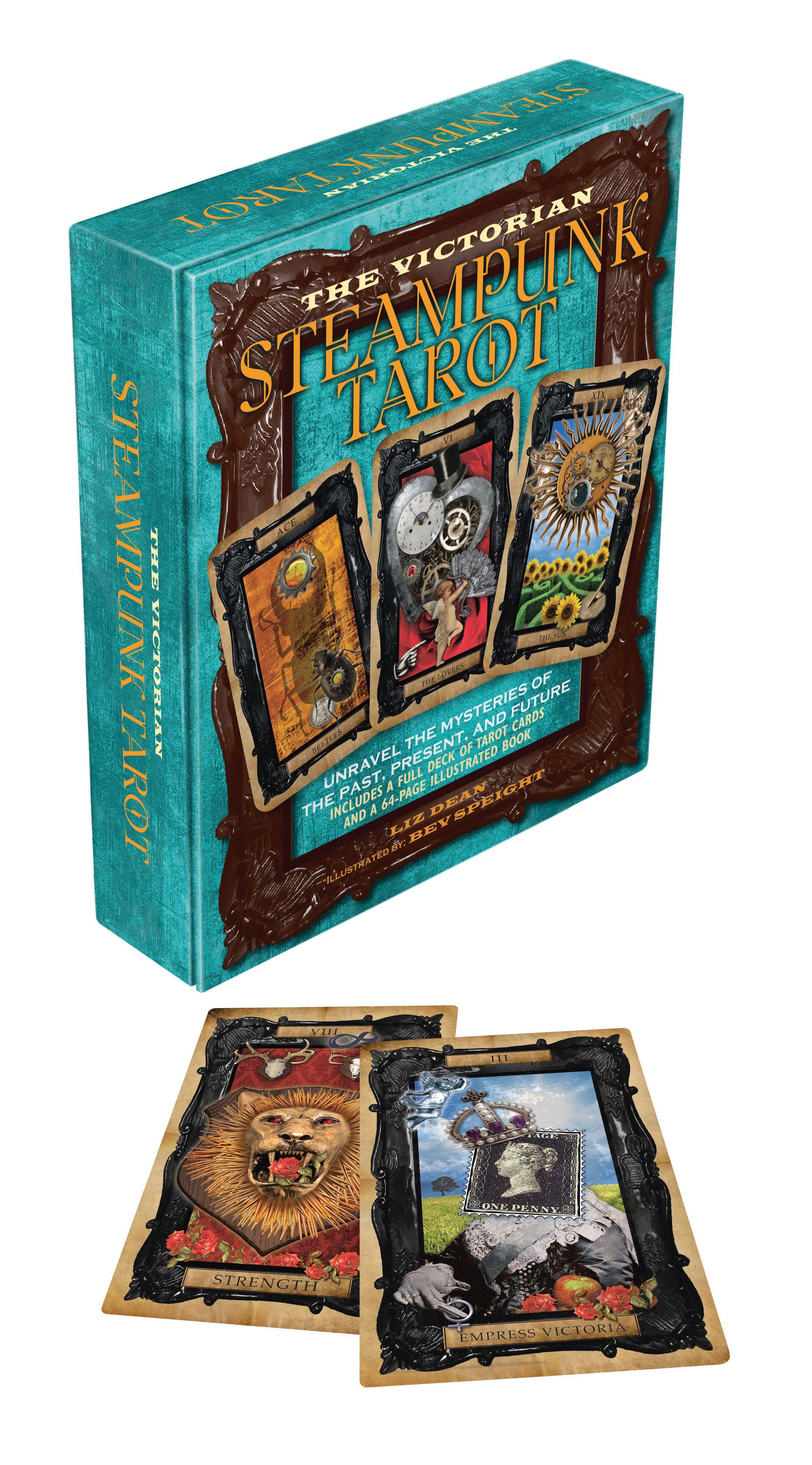 Vorderes Coverbild Victorian Steampunk Tarot
