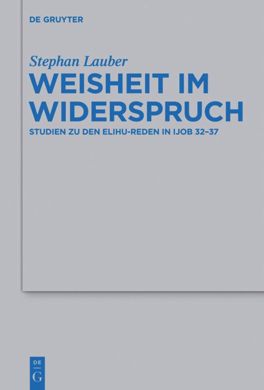 Vorderes Coverbild Weisheit im Widerspruch