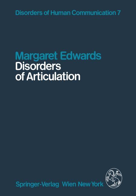 Vorderes Coverbild Disorders of Articulation
