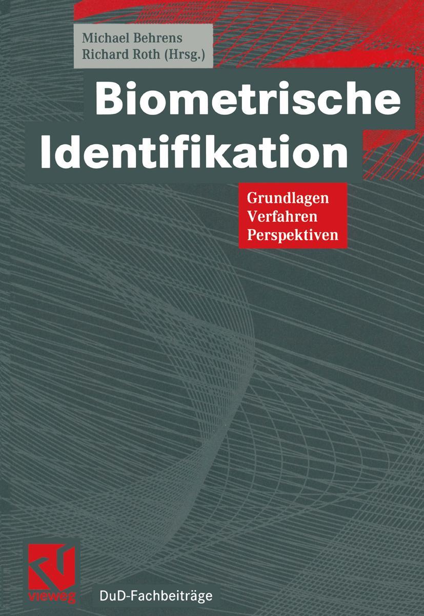 Vorderes Coverbild Biometrische Identifikation