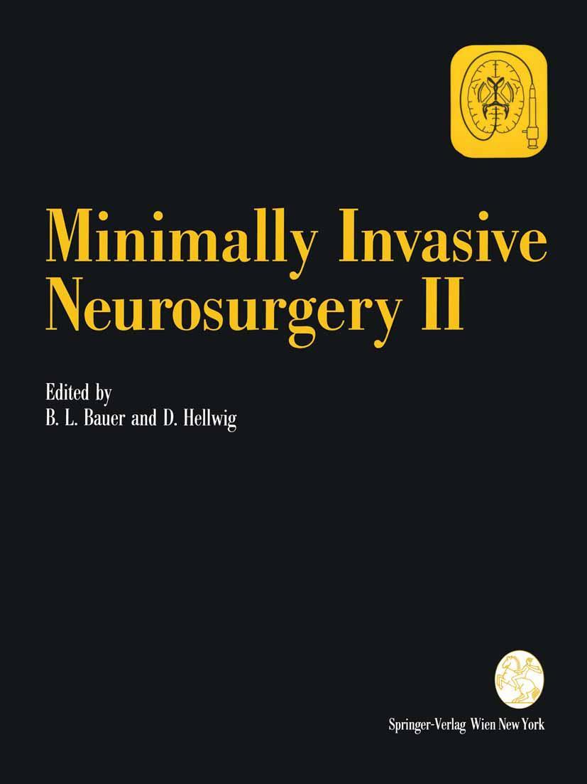Vorderes Coverbild Minimally Invasive Neurosurgery II