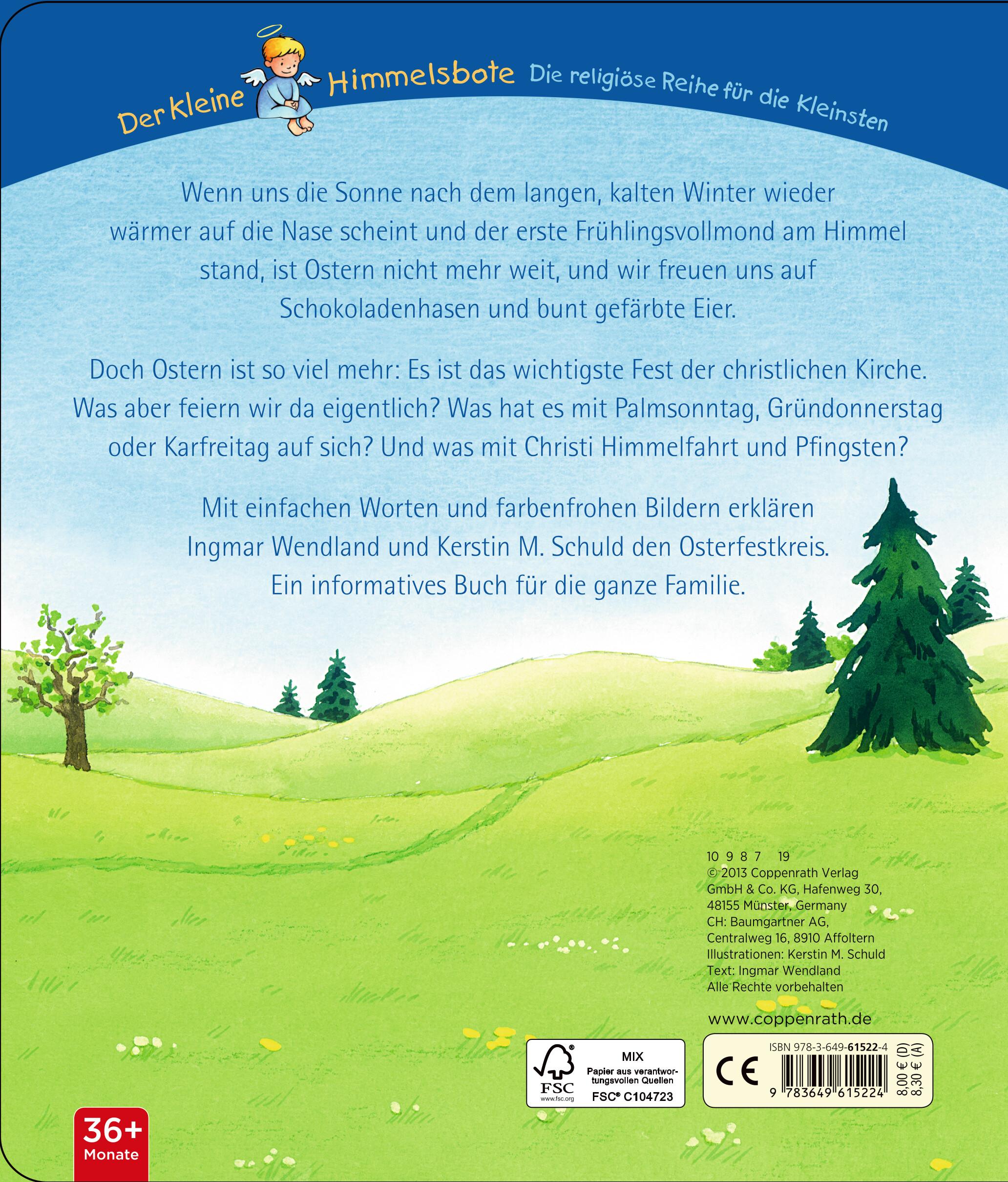 Rückseitencover Erkläre mir die Osterzeit ...