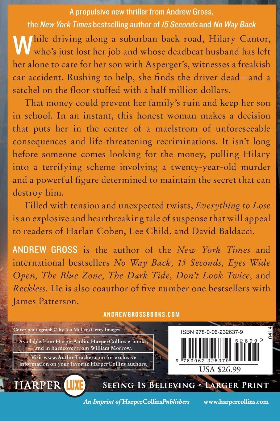 Rückseitencover Everything to Lose LP