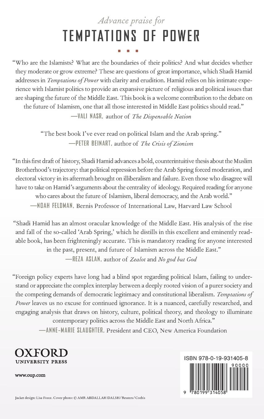 Rückseitencover Temptations of Power