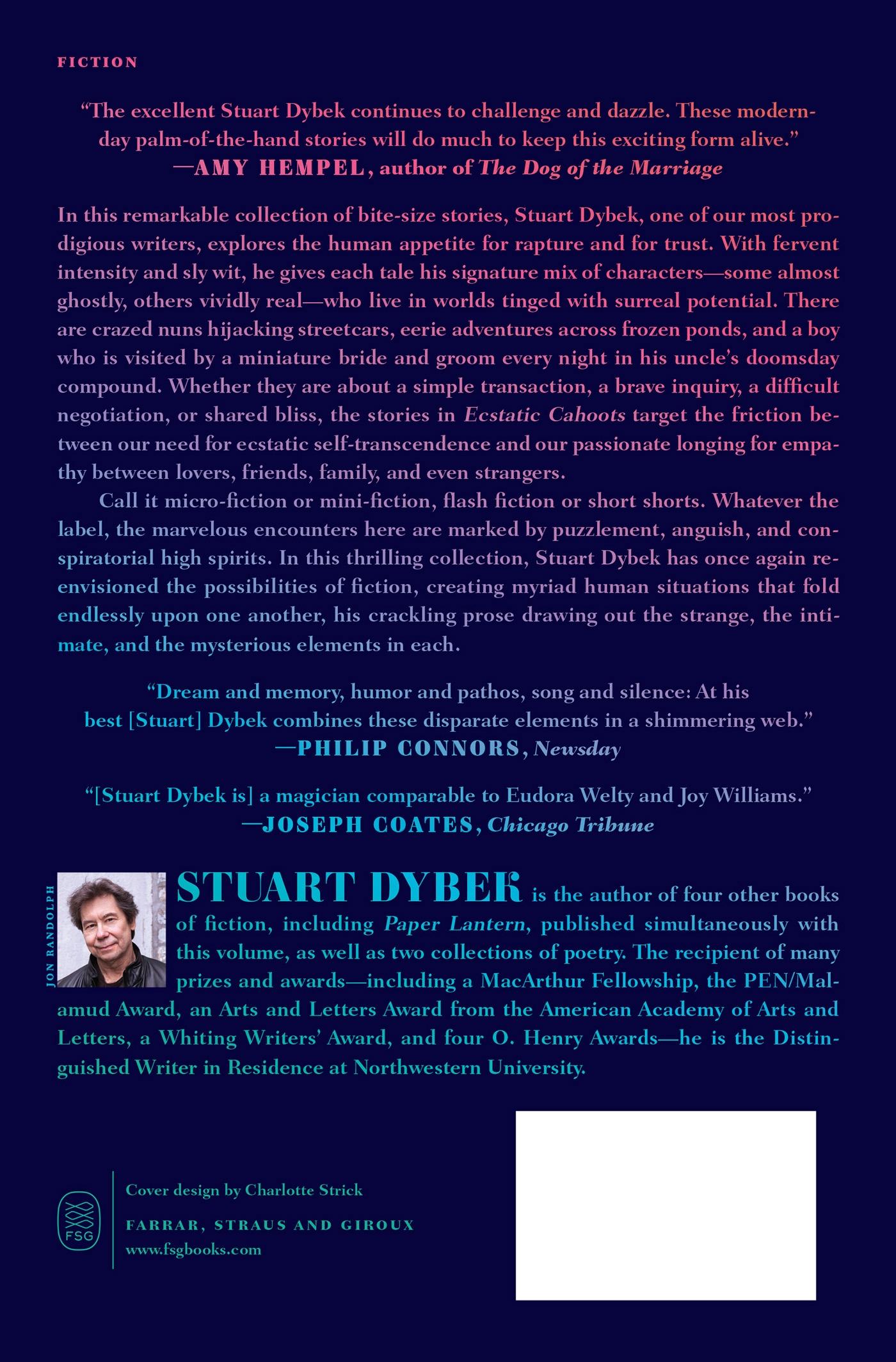 Rückseitencover Ecstatic Cahoots