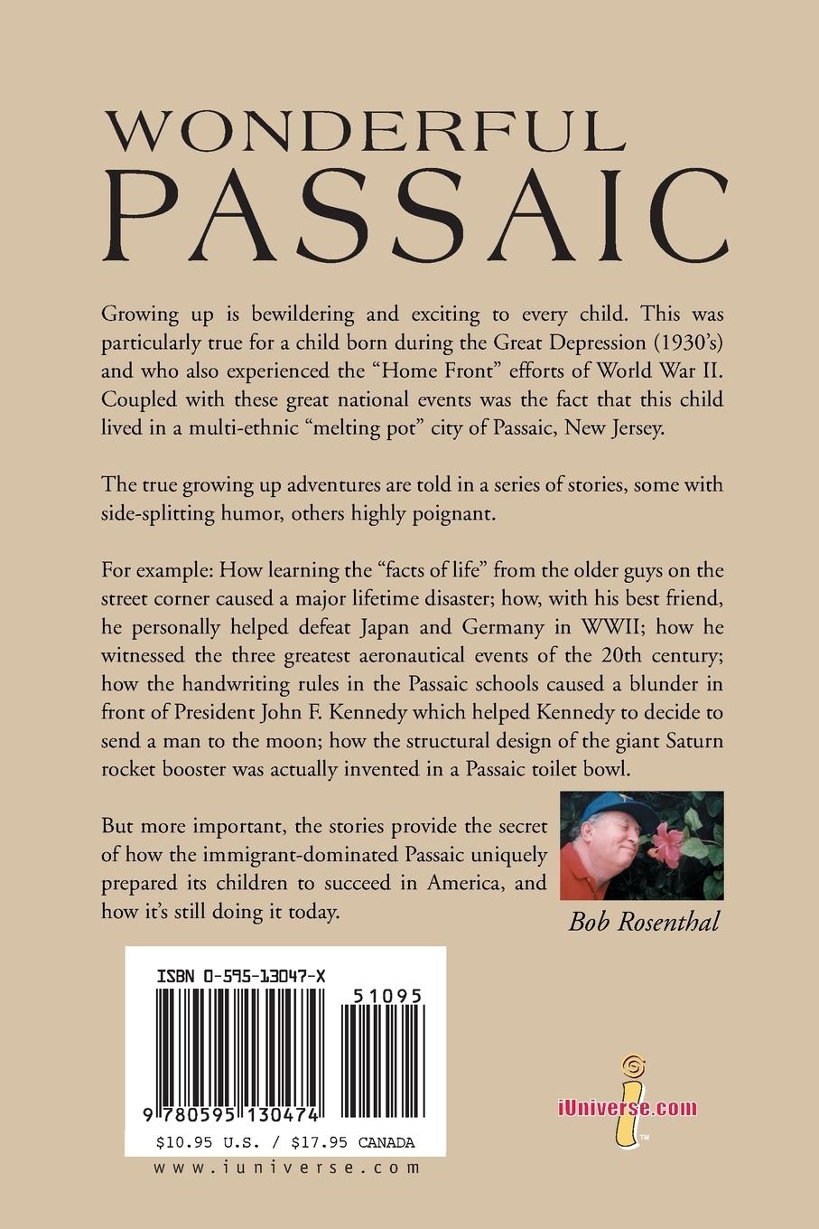 Rückseitencover Wonderful Passaic