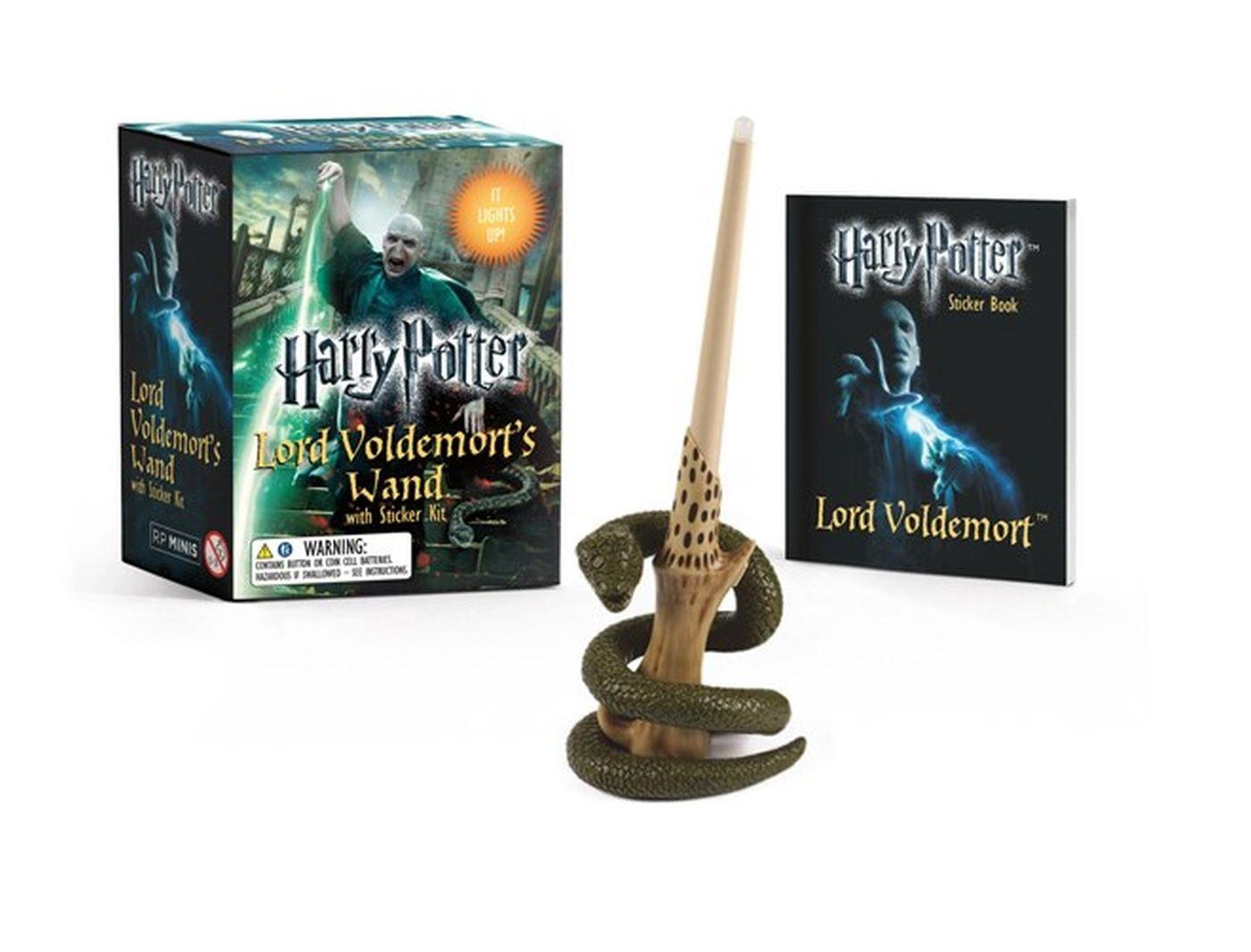Vorderes Coverbild Harry Potter Voldemort's Wand with Sticker Kit