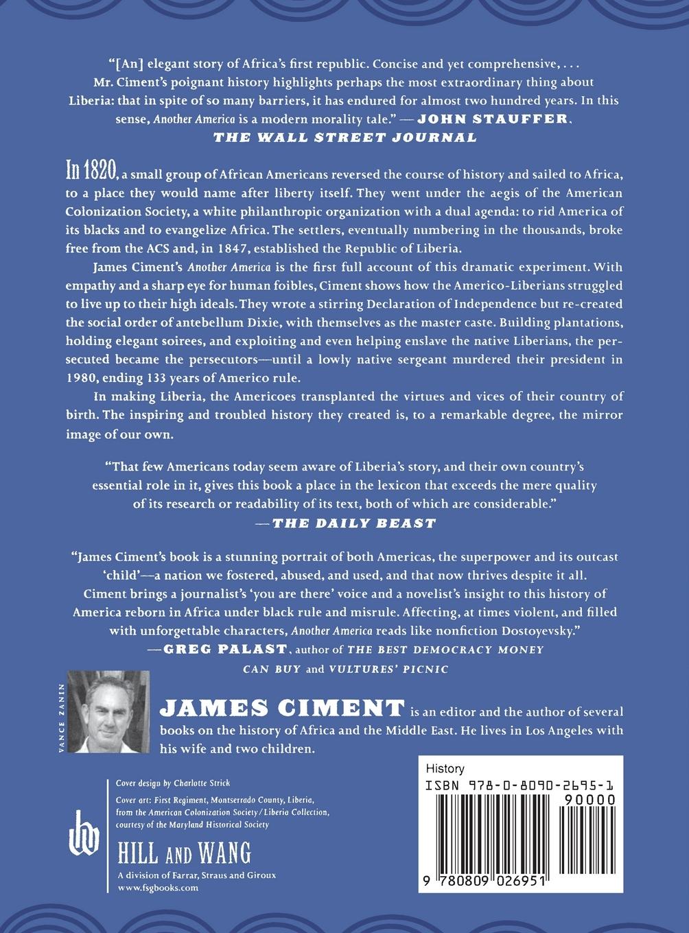 Rückseitencover Another America