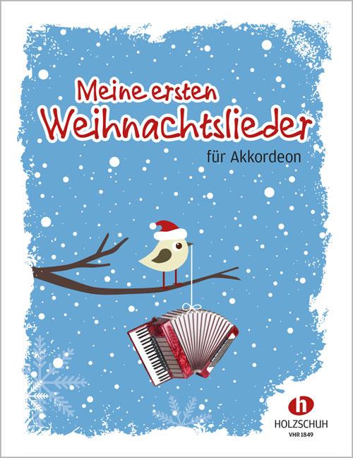 Vorderes Coverbild Meine ersten Weihnachtslieder für Akkordeon