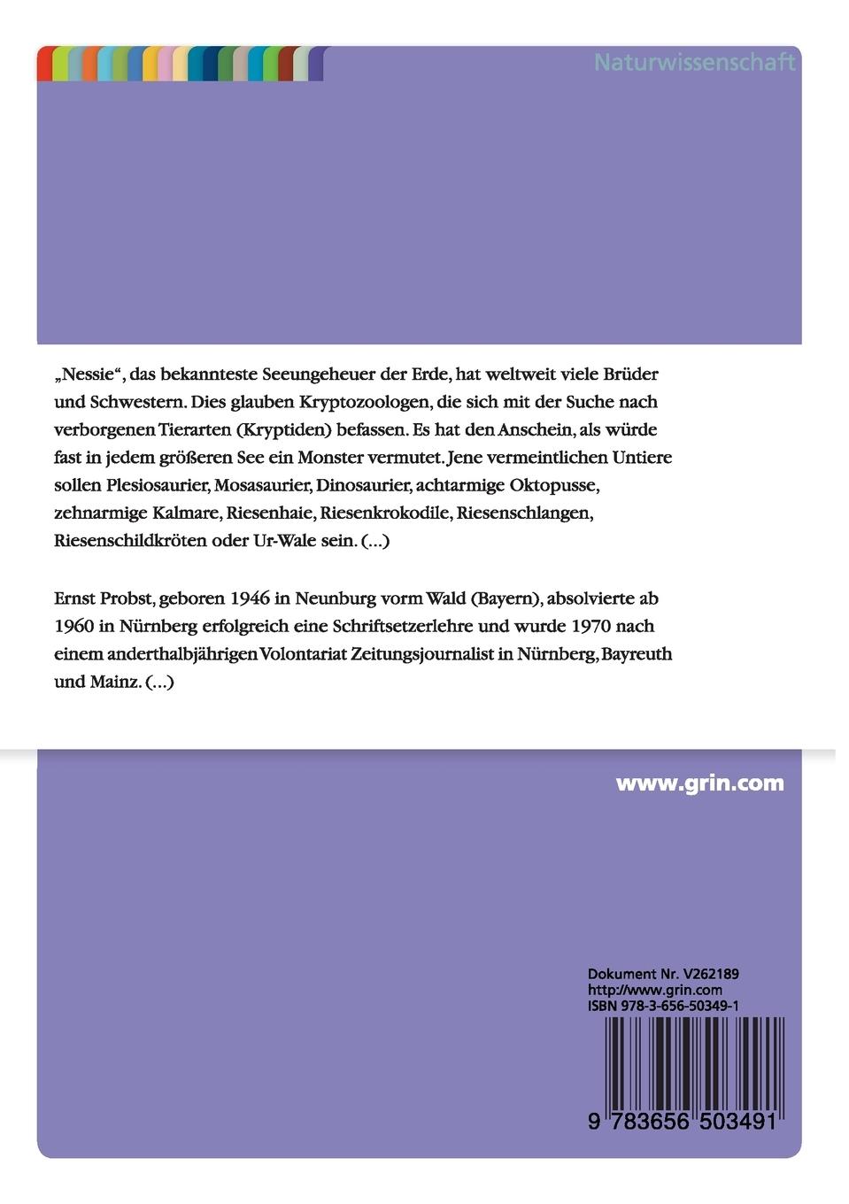 Rückseitencover Seeungeheuer