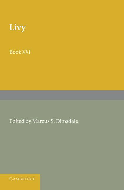 Vorderes Coverbild Livy Book XXI