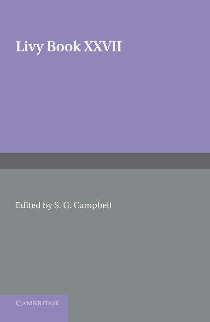 Vorderes Coverbild Livy Book XXVII