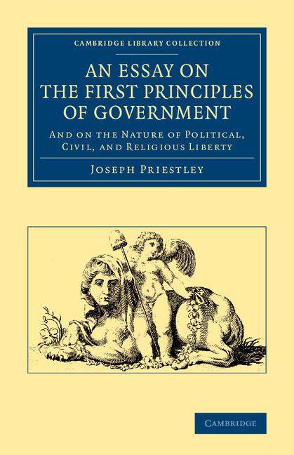 Vorderes Coverbild An Essay on the First Principles of Government