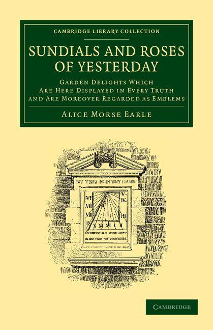 Vorderes Coverbild Sundials and Roses of Yesterday