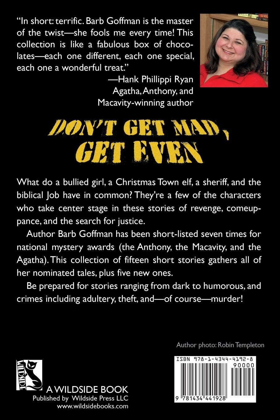 Rückseitencover Don't Get Mad, Get Even