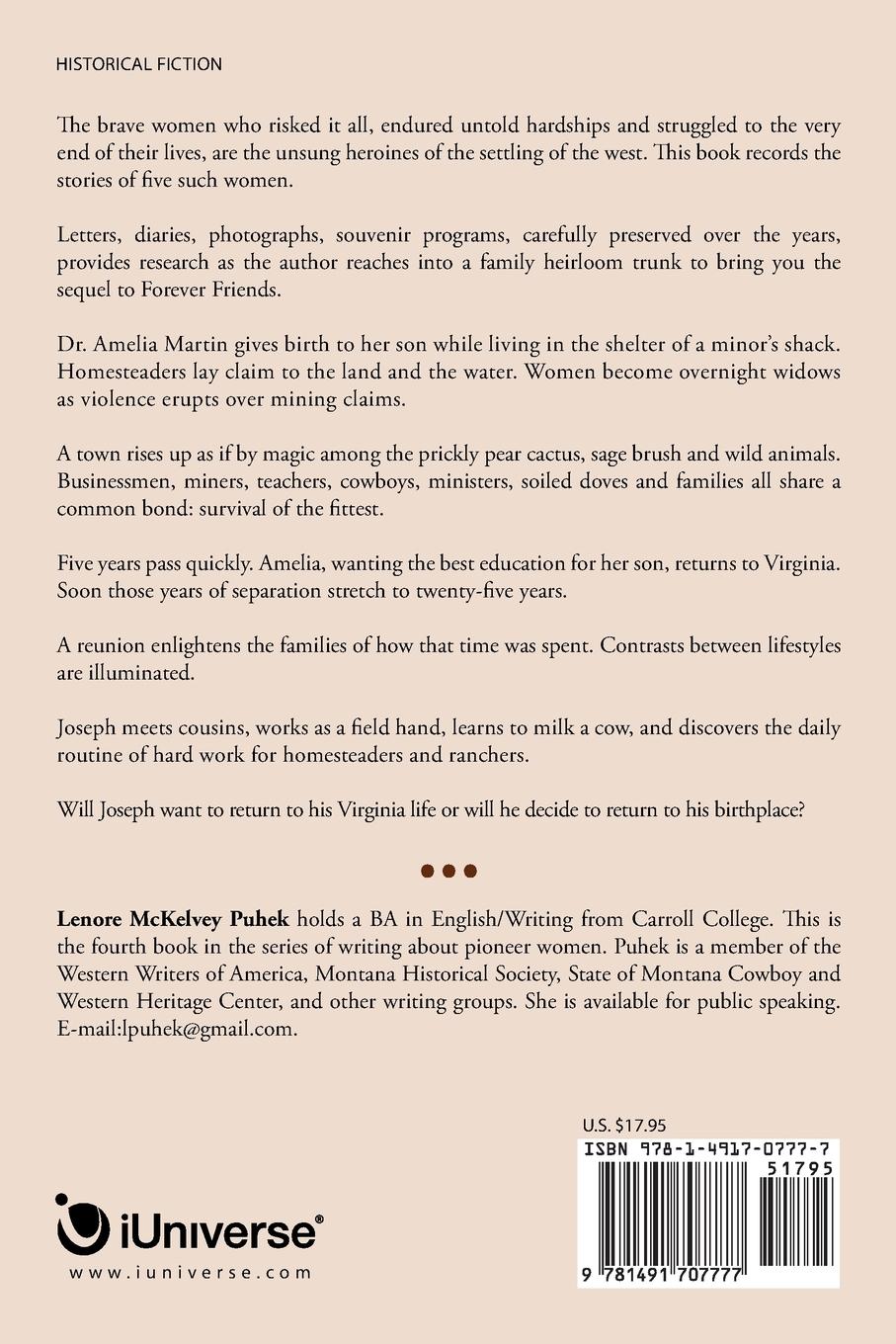 Rückseitencover No Time for Tears