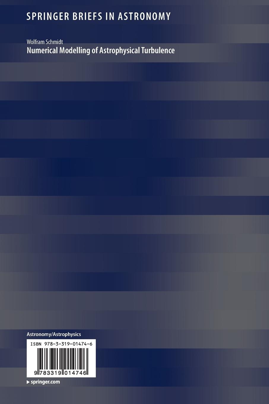 Rückseitencover Numerical Modelling of Astrophysical Turbulence