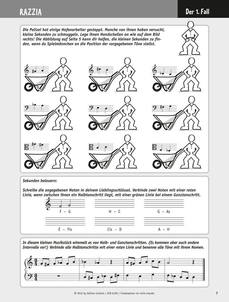 Beispielinhalt (Bild) Musikdetektive Band 2