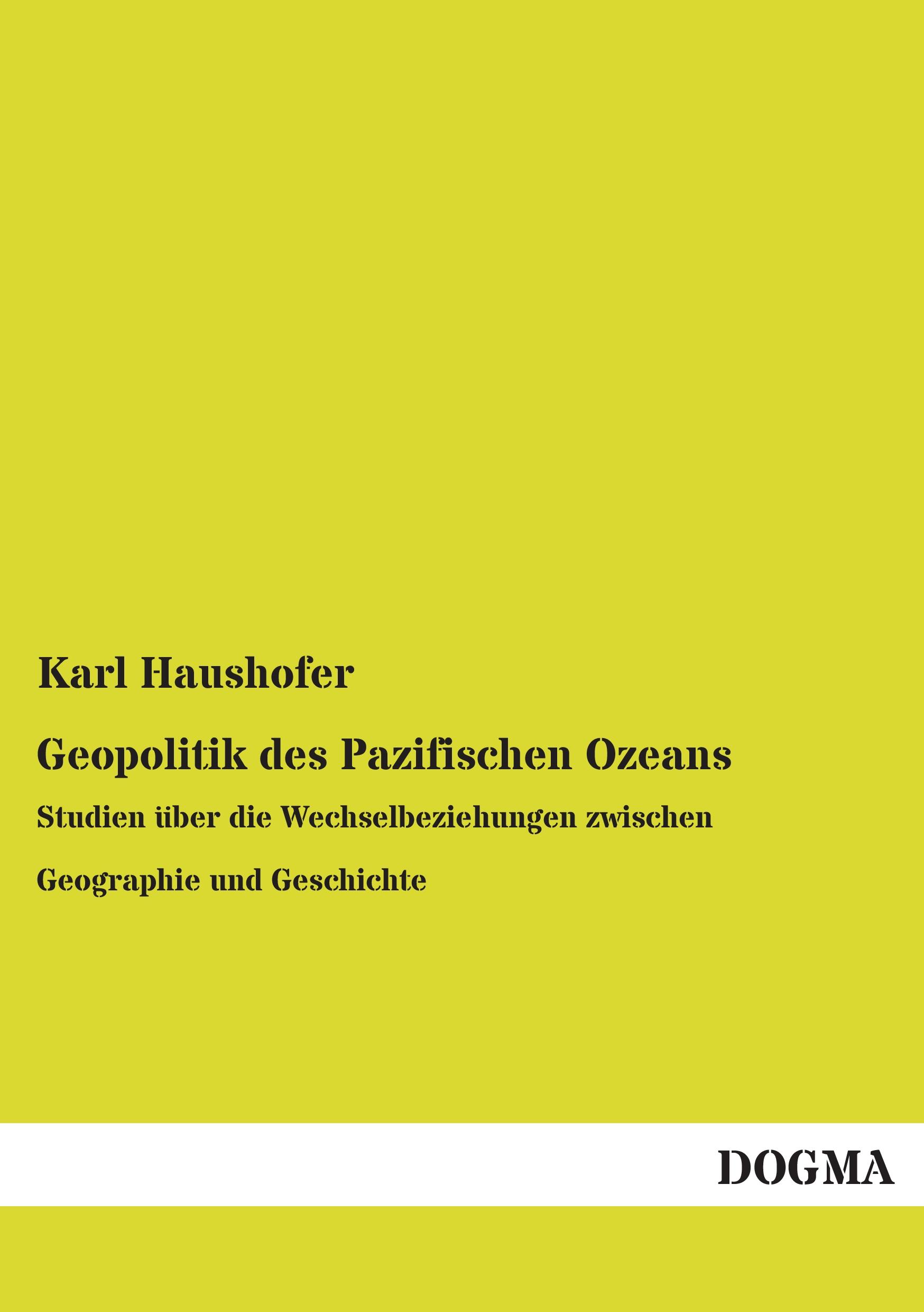 Vorderes Coverbild Geopolitik des Pazifischen Ozeans