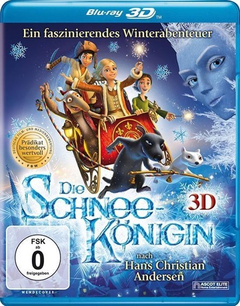 Vorderes Coverbild Die Schneekönigin 3D