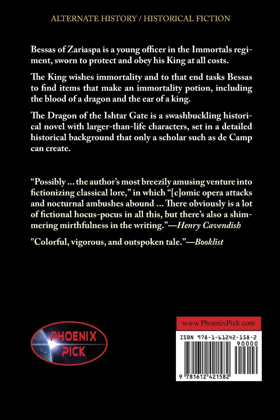 Rückseitencover The Dragon of the Ishtar Gate