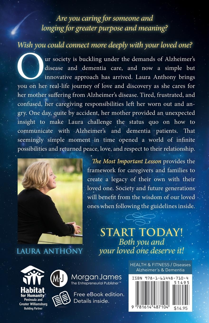 Rückseitencover The Most Important Lesson