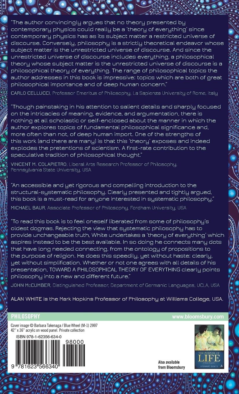 Rückseitencover Toward a Philosophical Theory of Everything