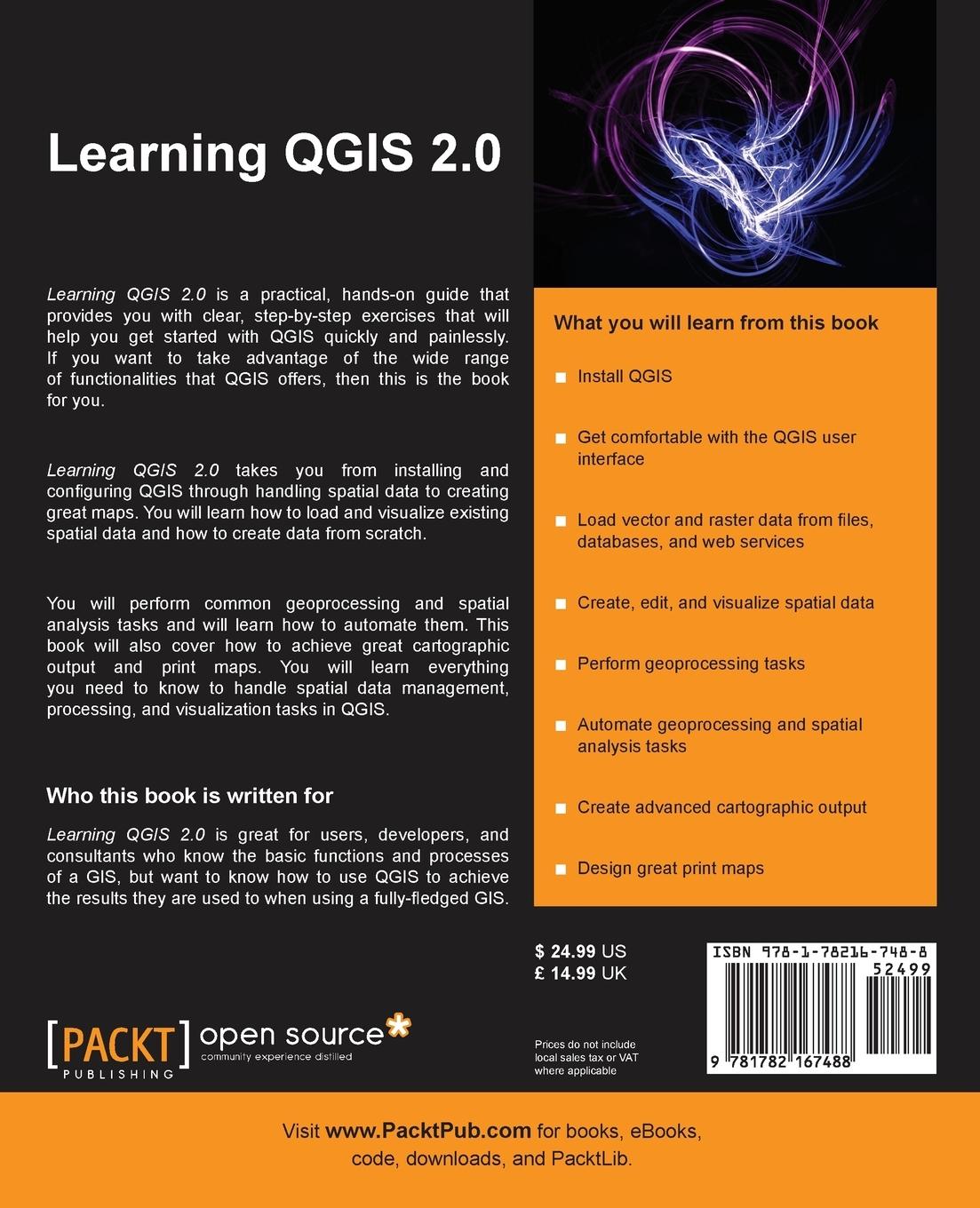 Rückseitencover Learning Qgis