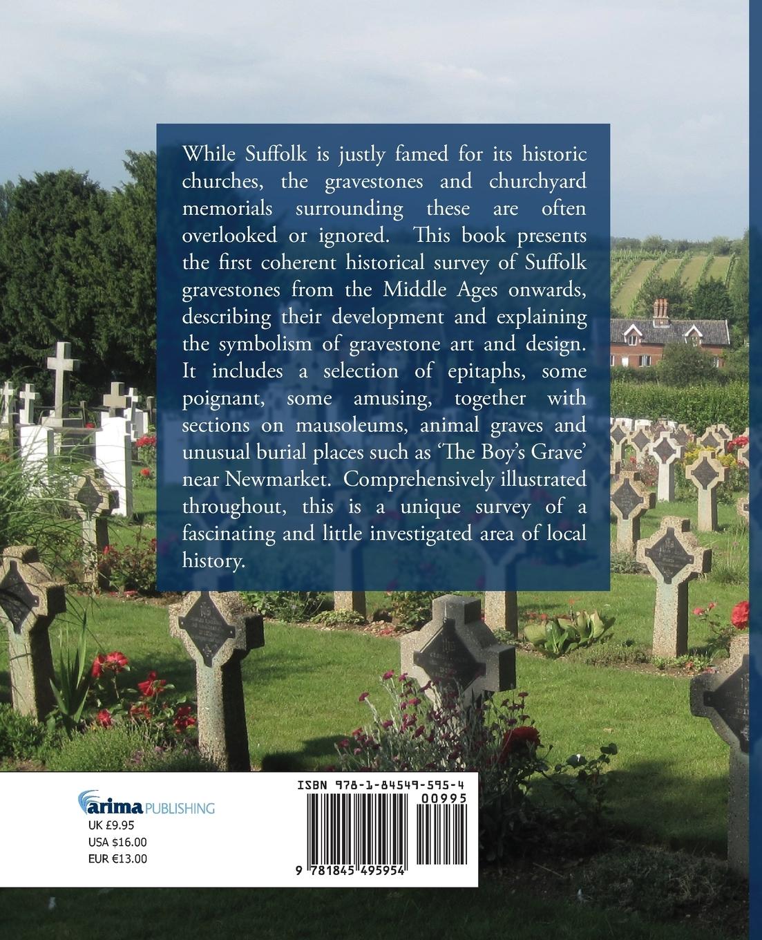 Rückseitencover A History of Suffolk Gravestones
