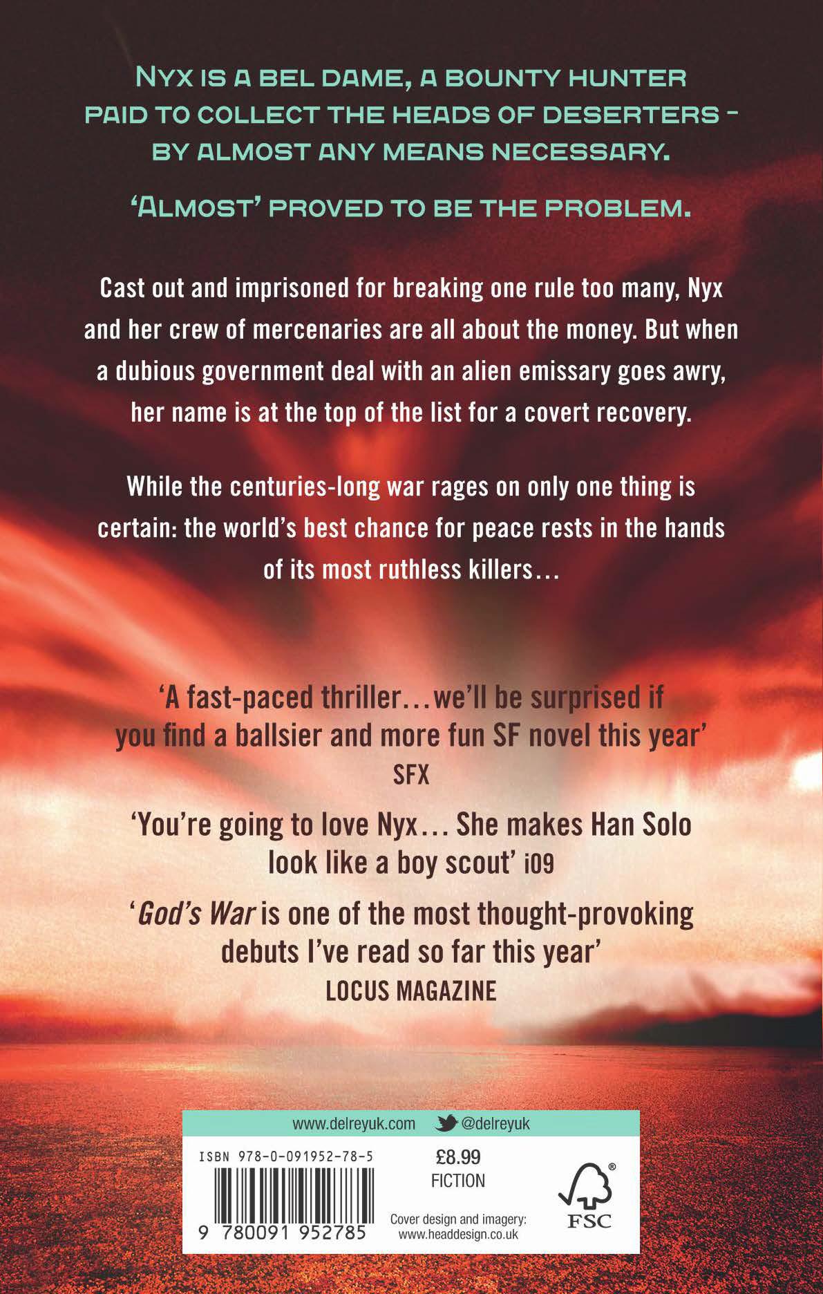 Rückseitencover Gods War