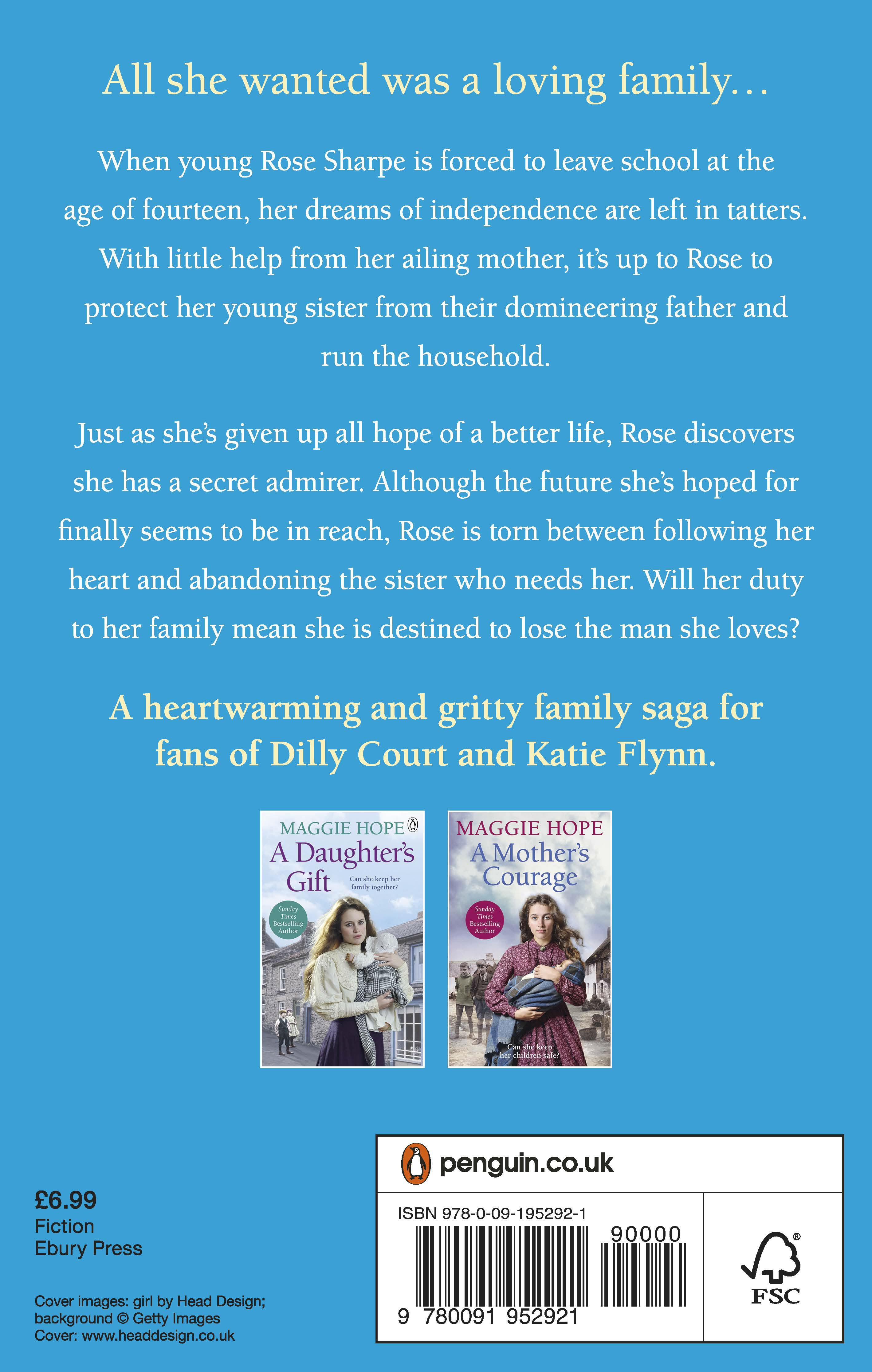 Rückseitencover A Daughter's Duty