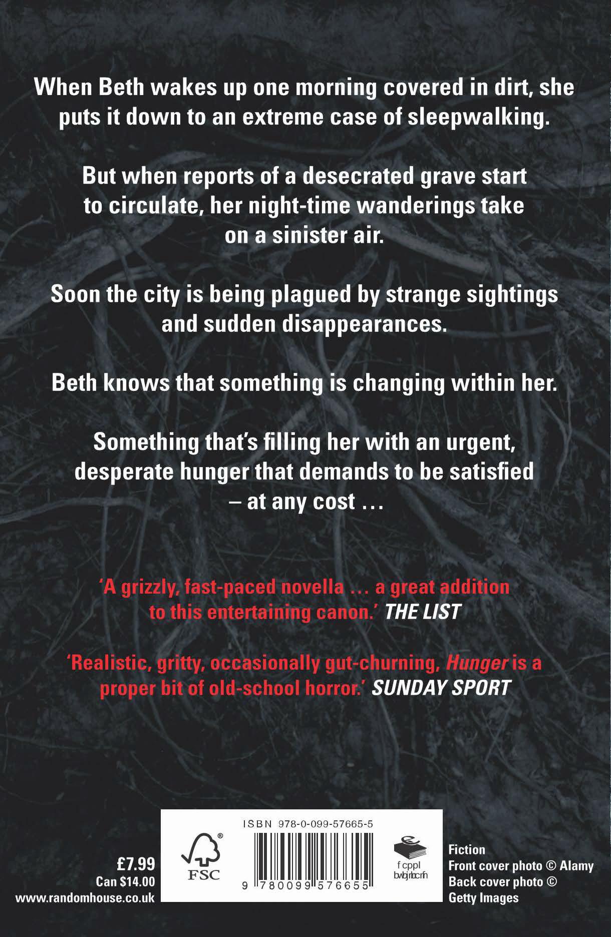 Rückseitencover Hunger