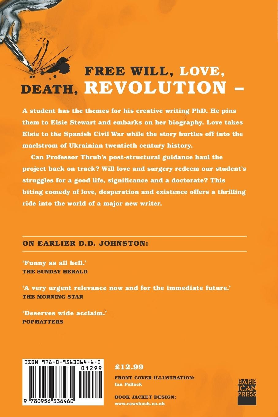 Rückseitencover The Deconstruction of Professor Thrub