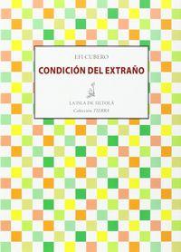Vorderes Coverbild Condición del extraño