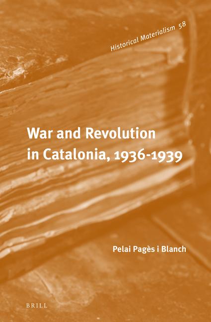 Vorderes Coverbild War and Revolution in Catalonia, 1936-1939
