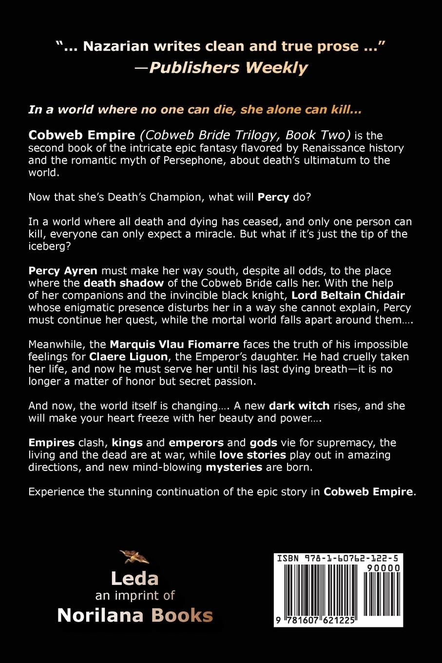 Rückseitencover Cobweb Empire