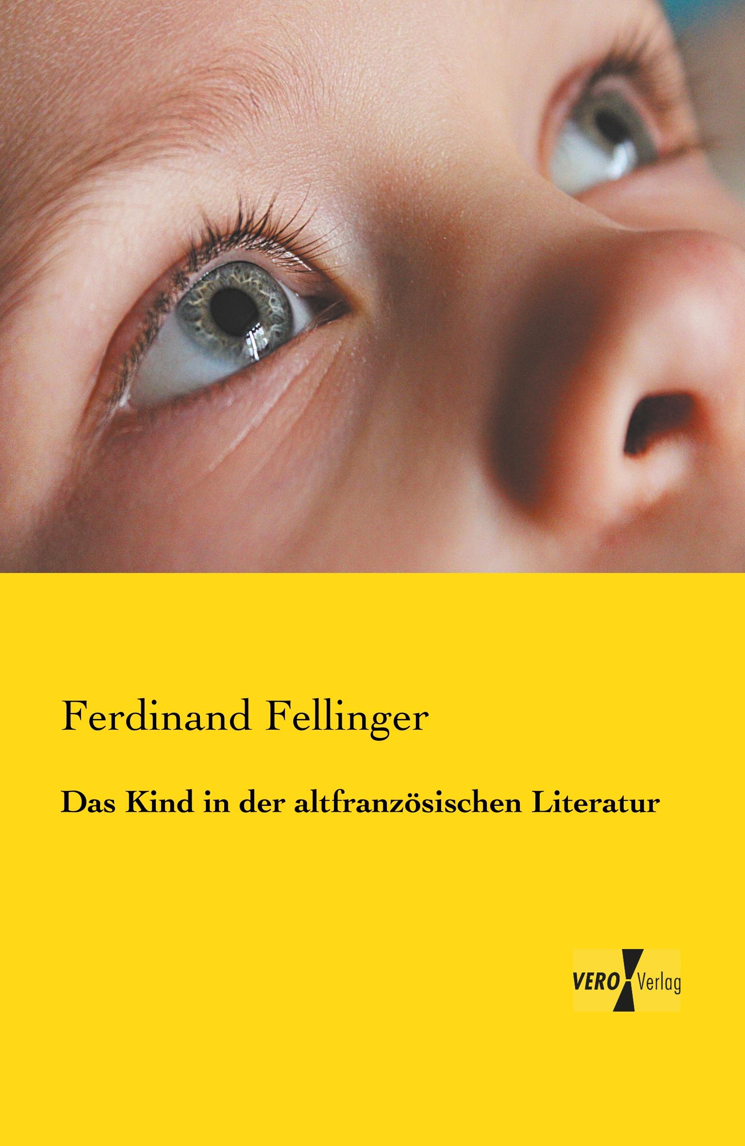 Vorderes Coverbild Das Kind in der altfranzösischen Literatur