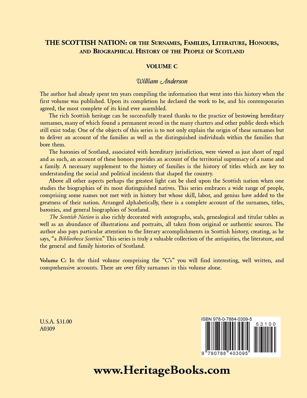 Rückseitencover The Scottish Nation