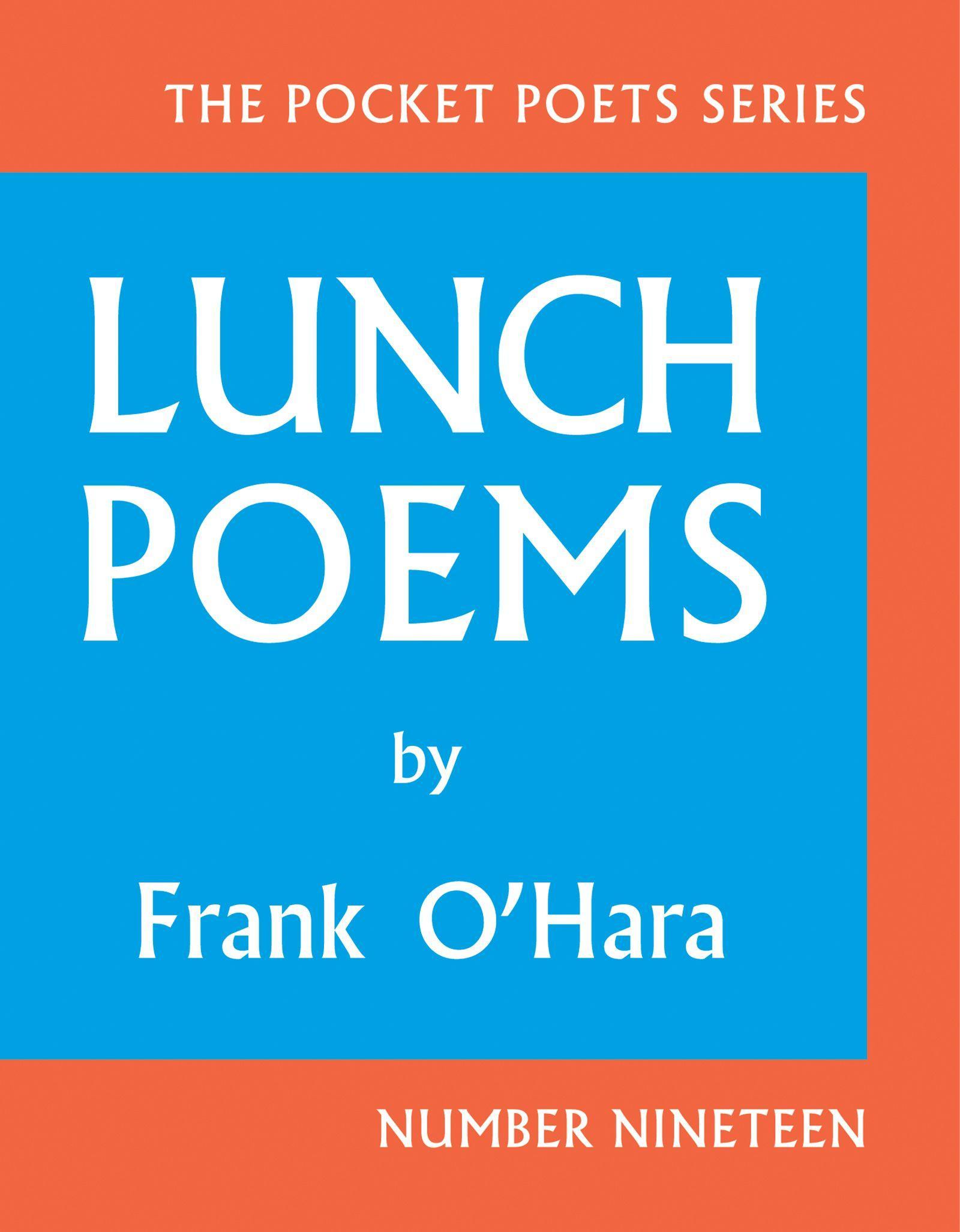 Vorderes Coverbild Lunch Poems