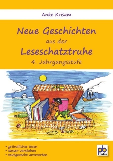 Vorderes Coverbild Neue Geschichten aus der Leseschatztruhe 4. Jahrgangsstufe
