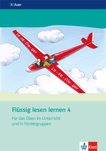 Vorderes Coverbild Flüssig lesen lernen 4. Schuljahr. Arbeitsheft für das Üben im Unterricht und in Fördergruppen