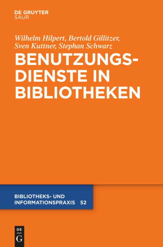 Vorderes Coverbild Benutzungsdienste in Bibliotheken