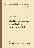 Vorderes Coverbild Strahlungsmessung im optischen Spektralbereich