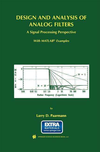 Vorderes Coverbild Design and Analysis of Analog Filters