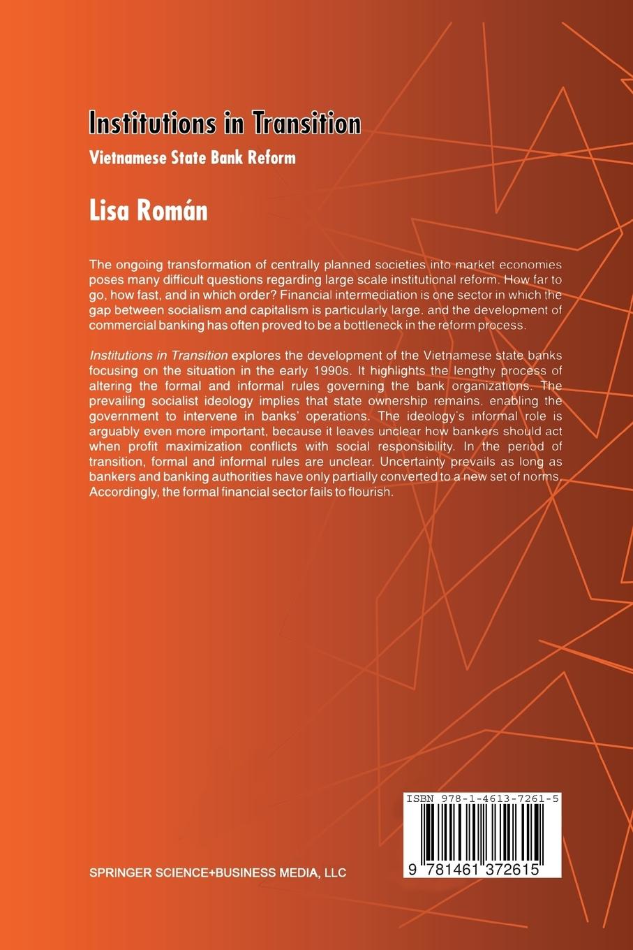 Rückseitencover Institutions in Transition