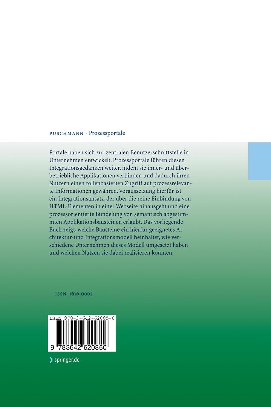 Rückseitencover Prozessportale