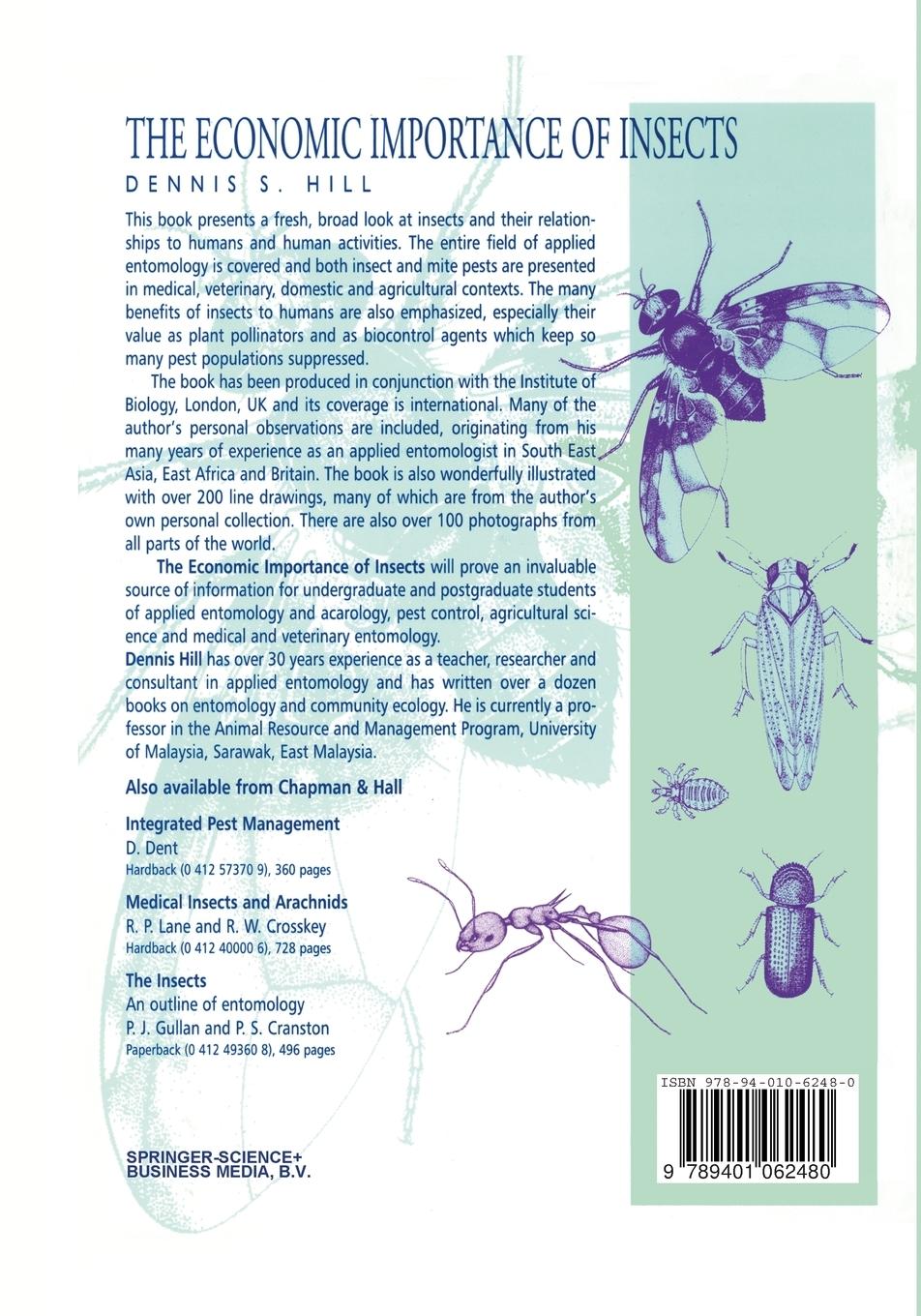 Rückseitencover The Economic Importance of Insects